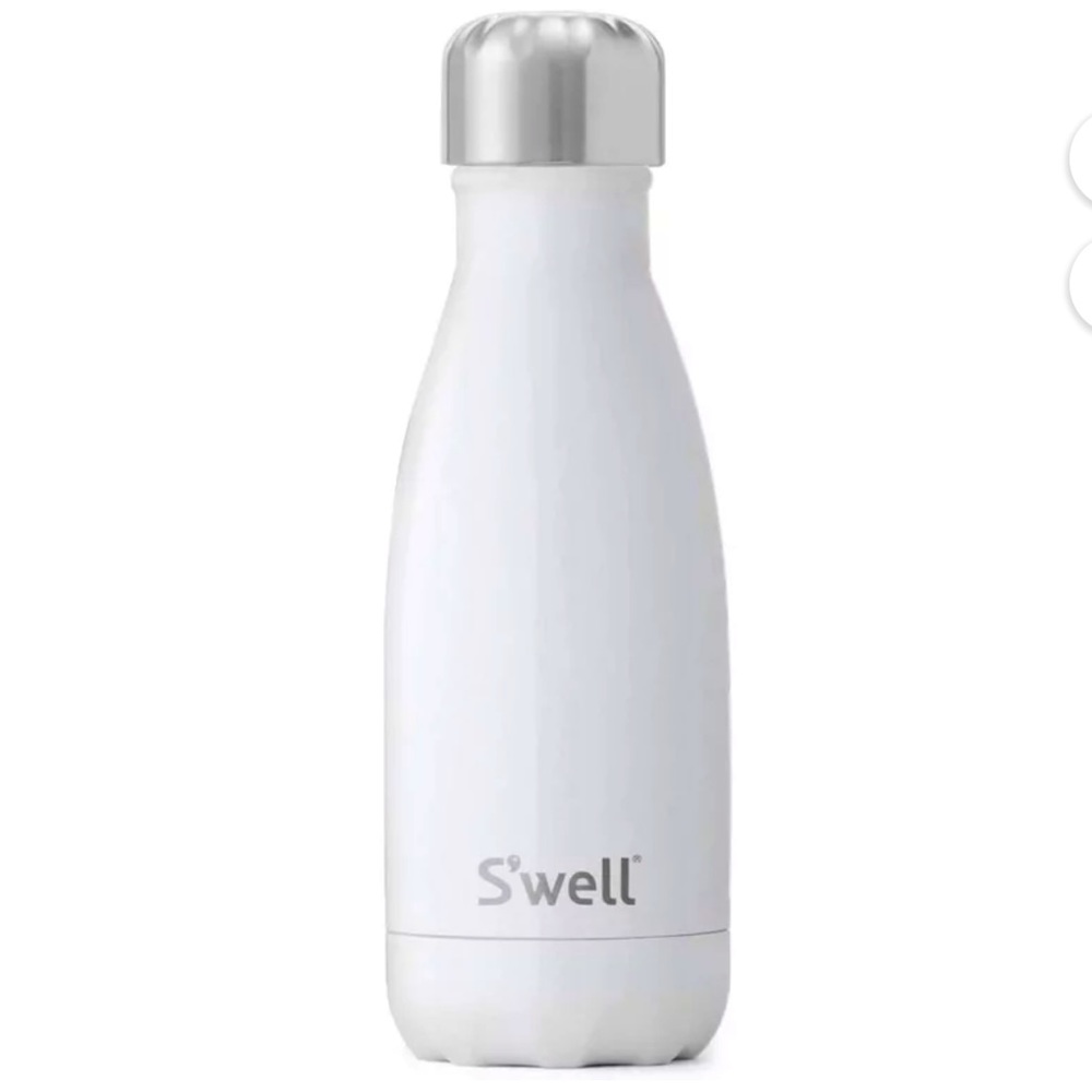 S'well Vacuum Insulated Stainless Steel Water Bottle, Angel Food, 9 oz.